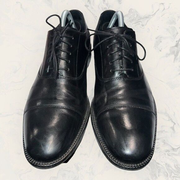 Cole Haan Men\'s Williams Cap Toe Oxford Black Dress Show Mens Size 9M C12202 main image 8